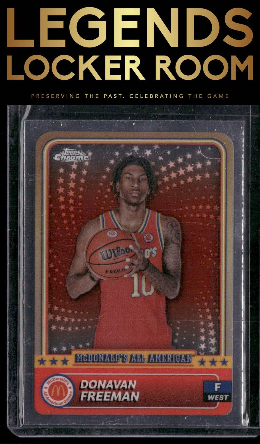 2024 Topps Chrome McDonald's All-American #87 Donnie Freeman