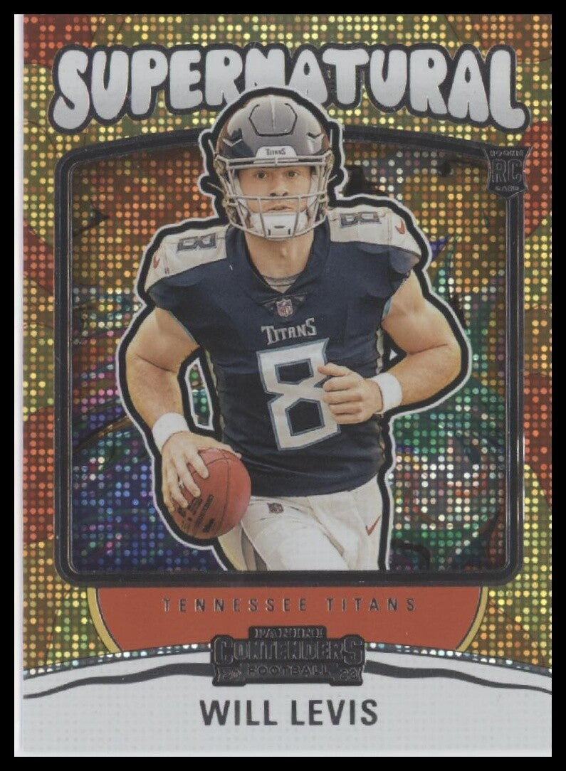 2023 Panini Contenders #5 Will Levis Supernatural