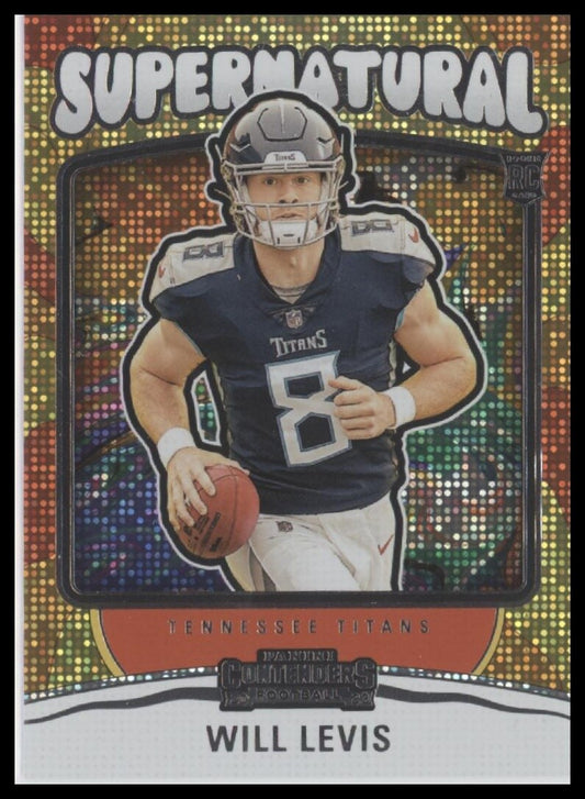 2023 Panini Contenders #5 Will Levis Supernatural