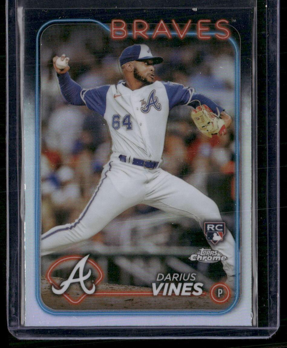 2024 Topps Chrome #197 Darius Vines Refractors