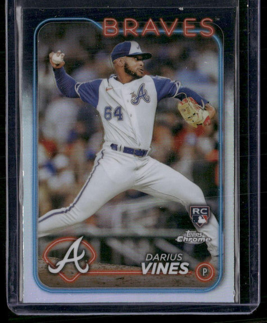 2024 Topps Chrome #197 Darius Vines Refractors