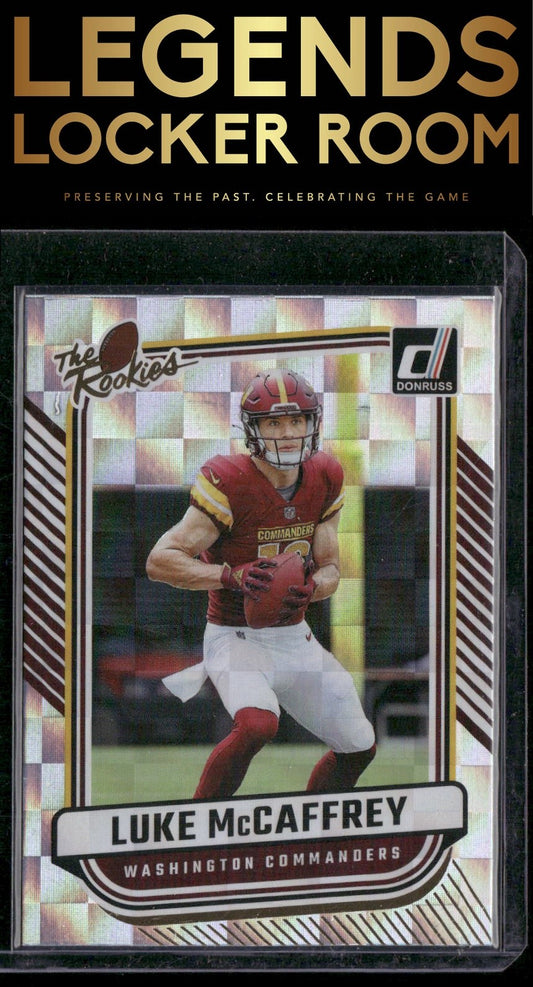2024 Donruss #TR-22 Luke McCaffrey The Rookies