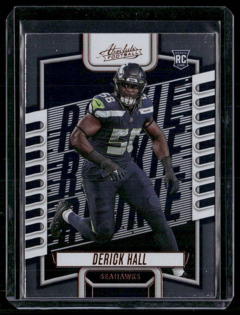 2023 Panini Absolute #165 Derick Hall Orange