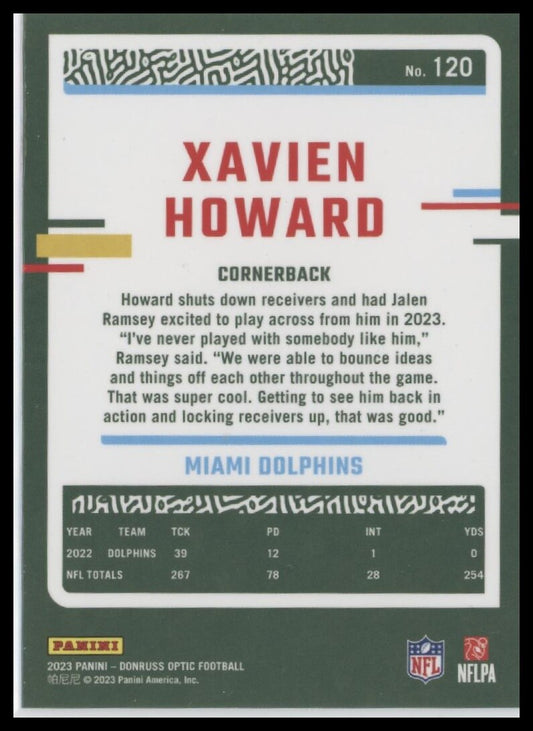 2023 Donruss Optic #120 Xavien Howard