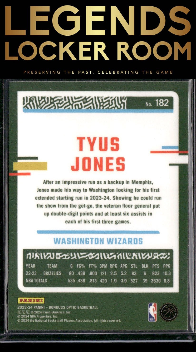 2023-24 Donruss Optic #182 Tyus Jones