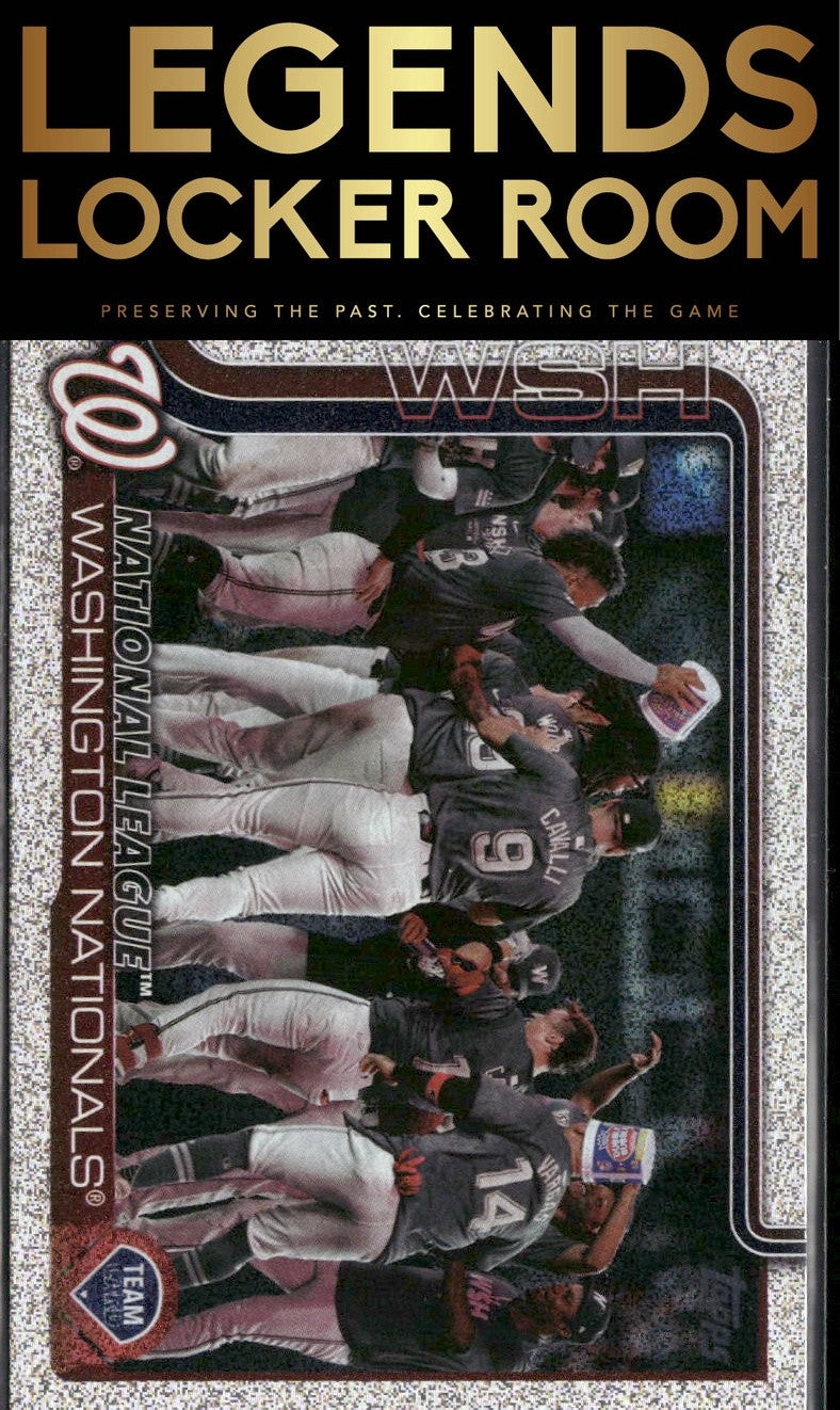 2025 Topps #507 Washington Nationals Holo Foil