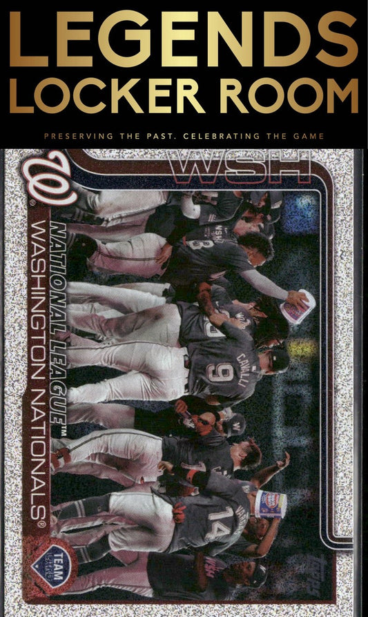 2025 Topps #507 Washington Nationals Holo Foil