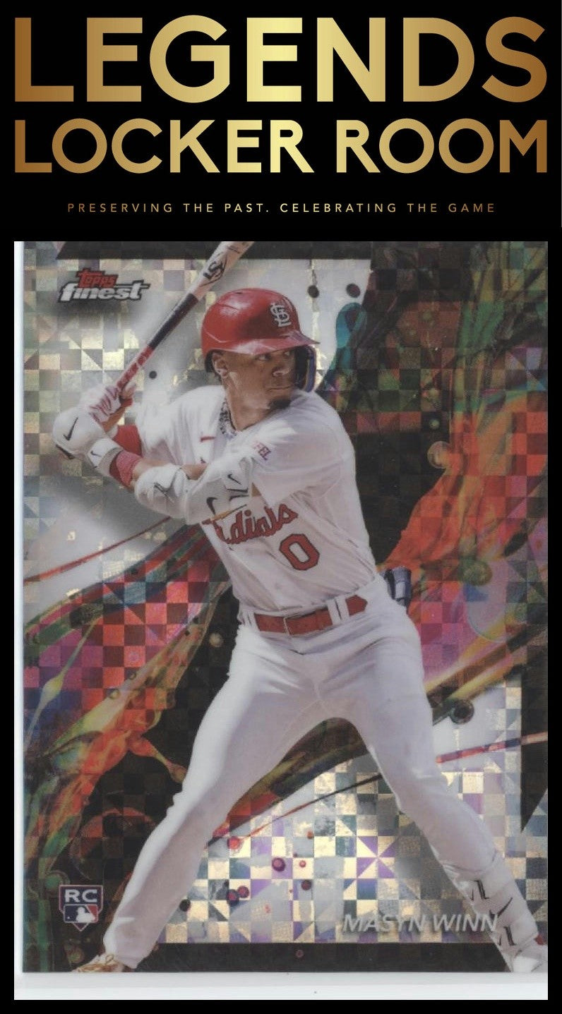 2024 Finest #12 Masyn Winn Checkerboard Refractor