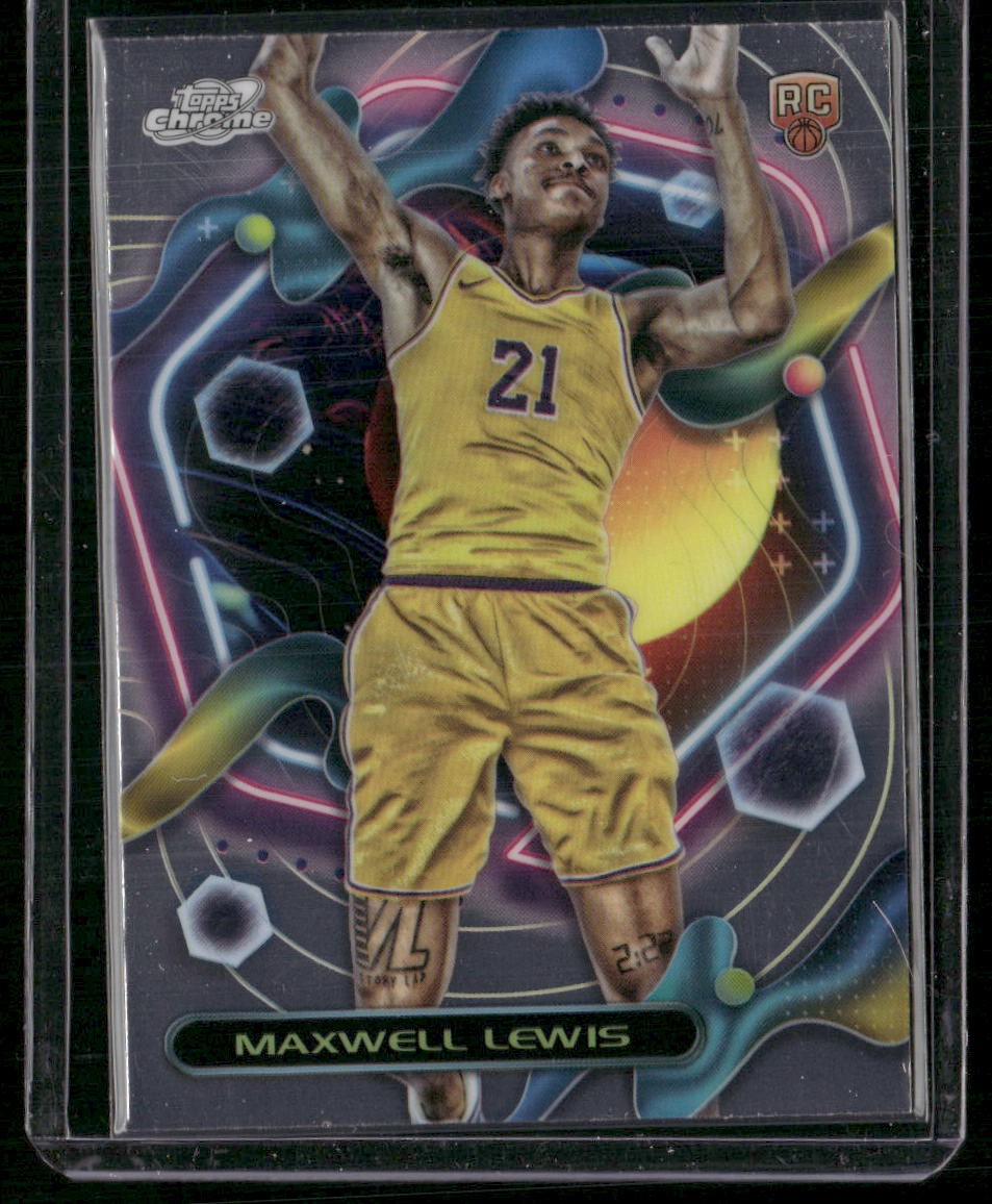 2023-24 Topps Chrome Cosmic #185 Maxwell Lewis
