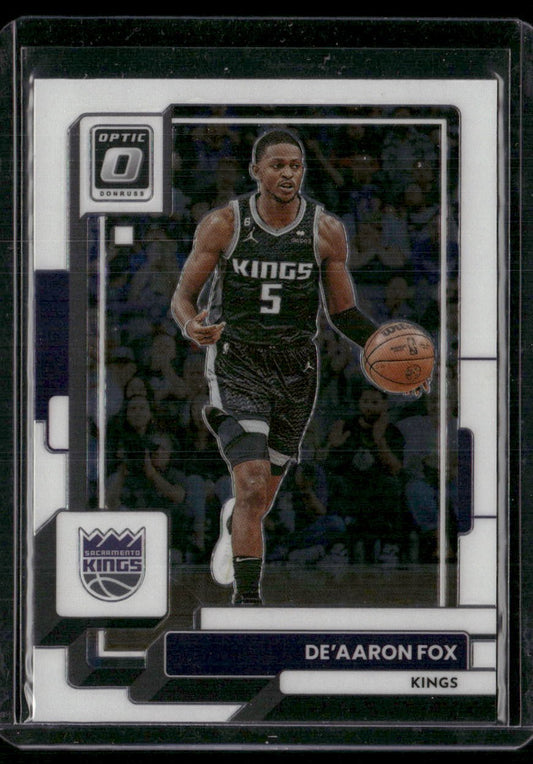 2022-23 Donruss Optic #130 De'Aaron Fox