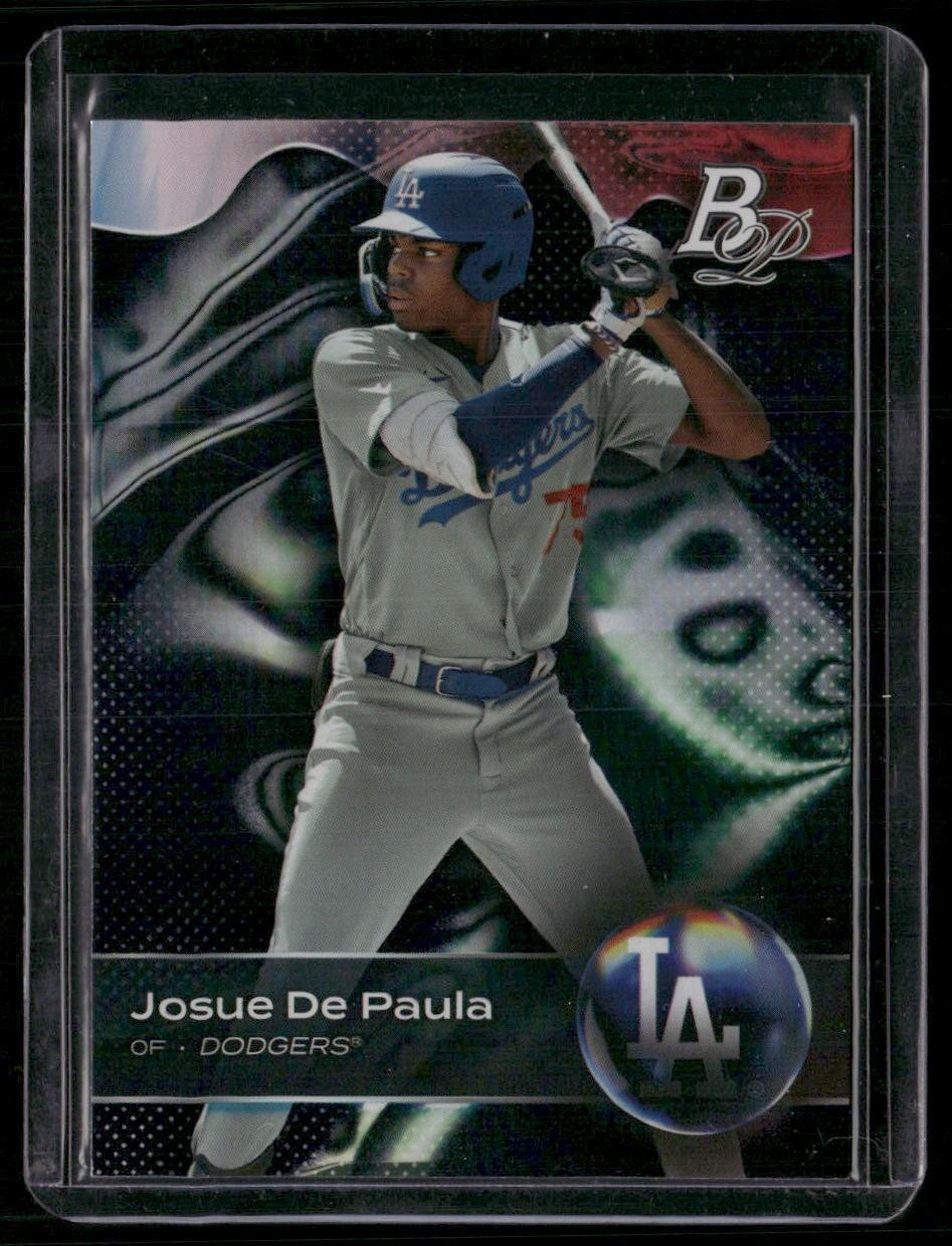 2023 Bowman Platinum #TOP-80 Josue De Paula Top Prospects