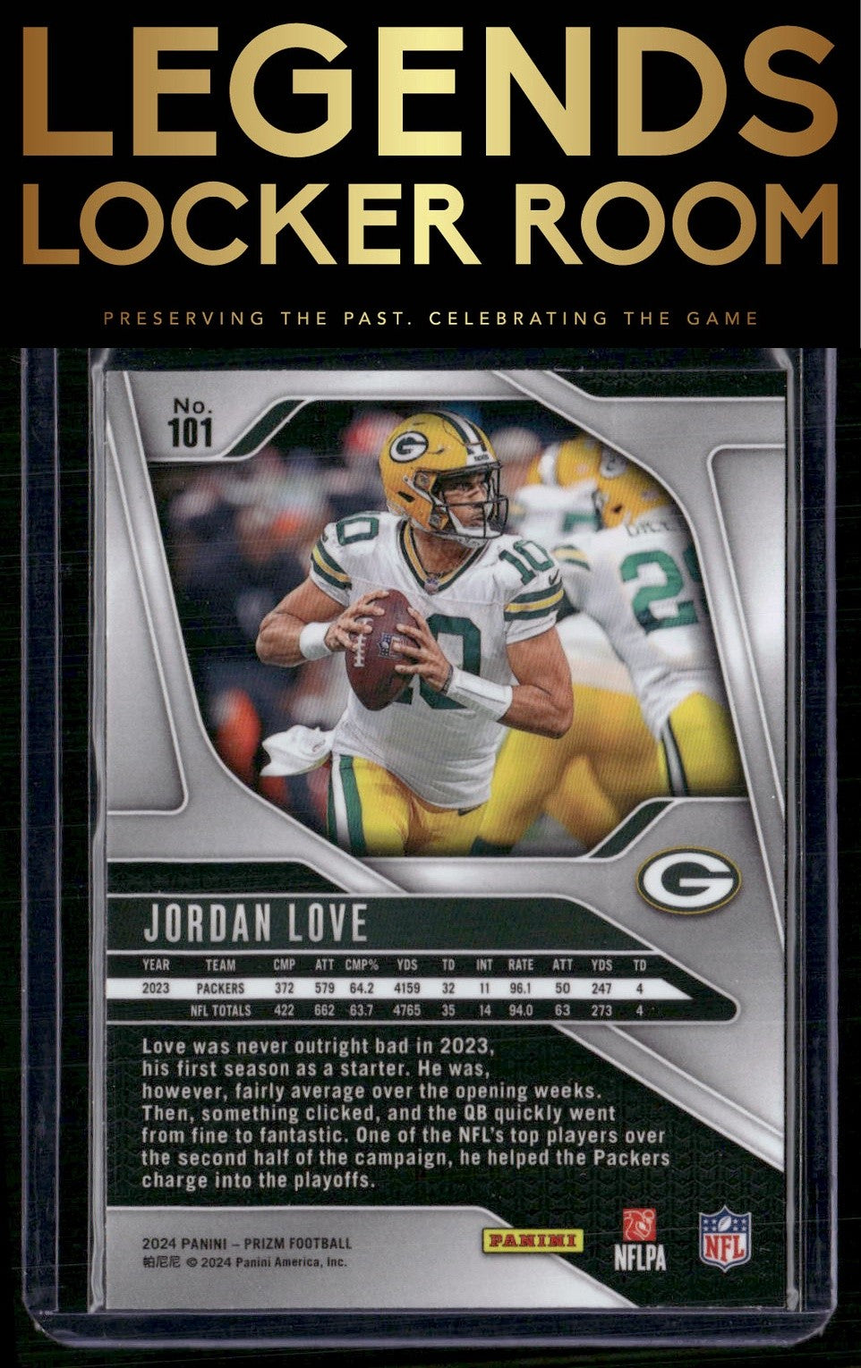 2024 Panini Prizm #101 Jordan Love