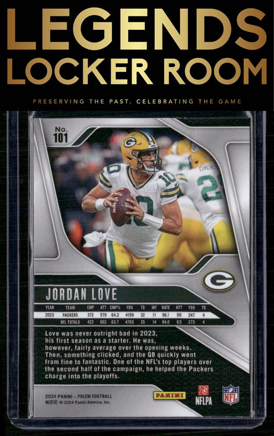 2024 Panini Prizm #101 Jordan Love