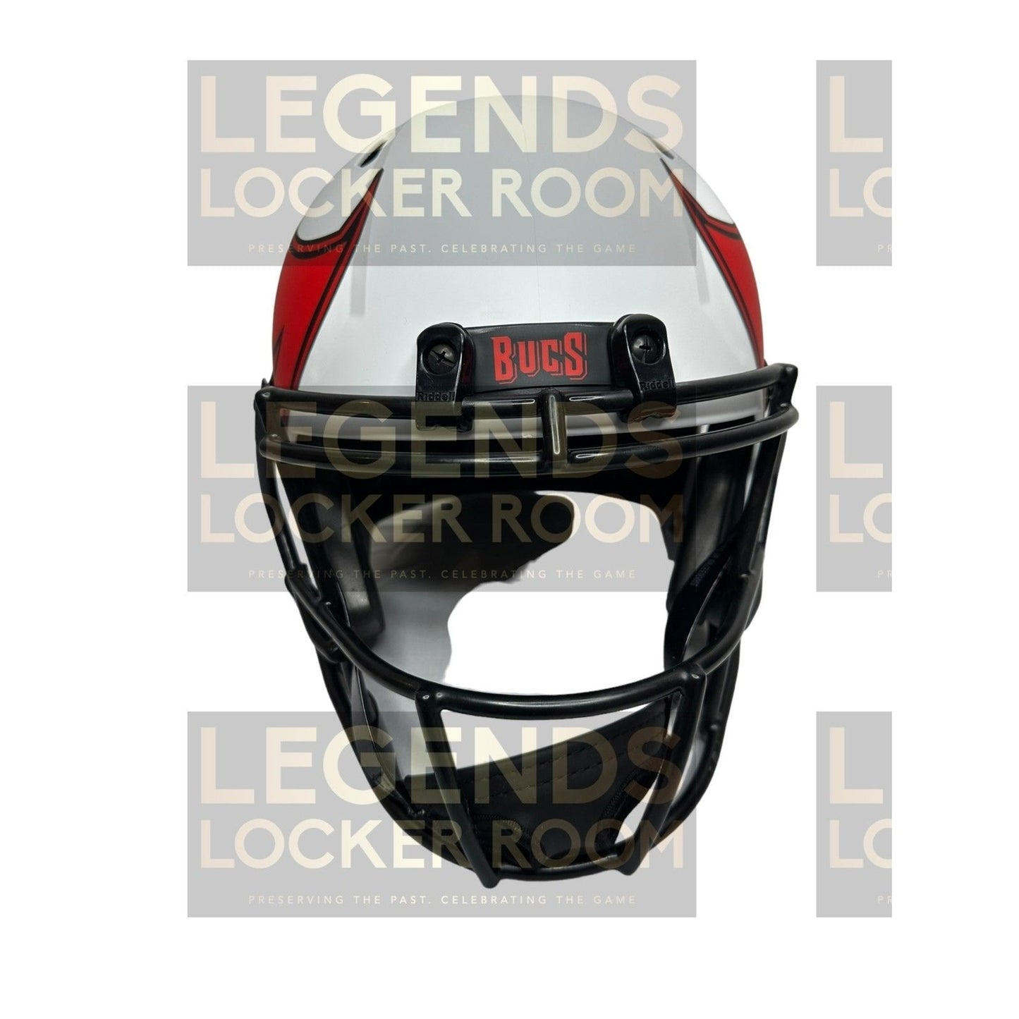 Vinny Testaverde Signed Tampa Bay Buccaneers Lunar Eclipse Replica Helmet