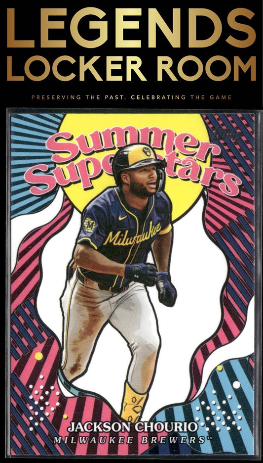 2025 Topps #SS-24 Jackson Chourio Summer Superstars