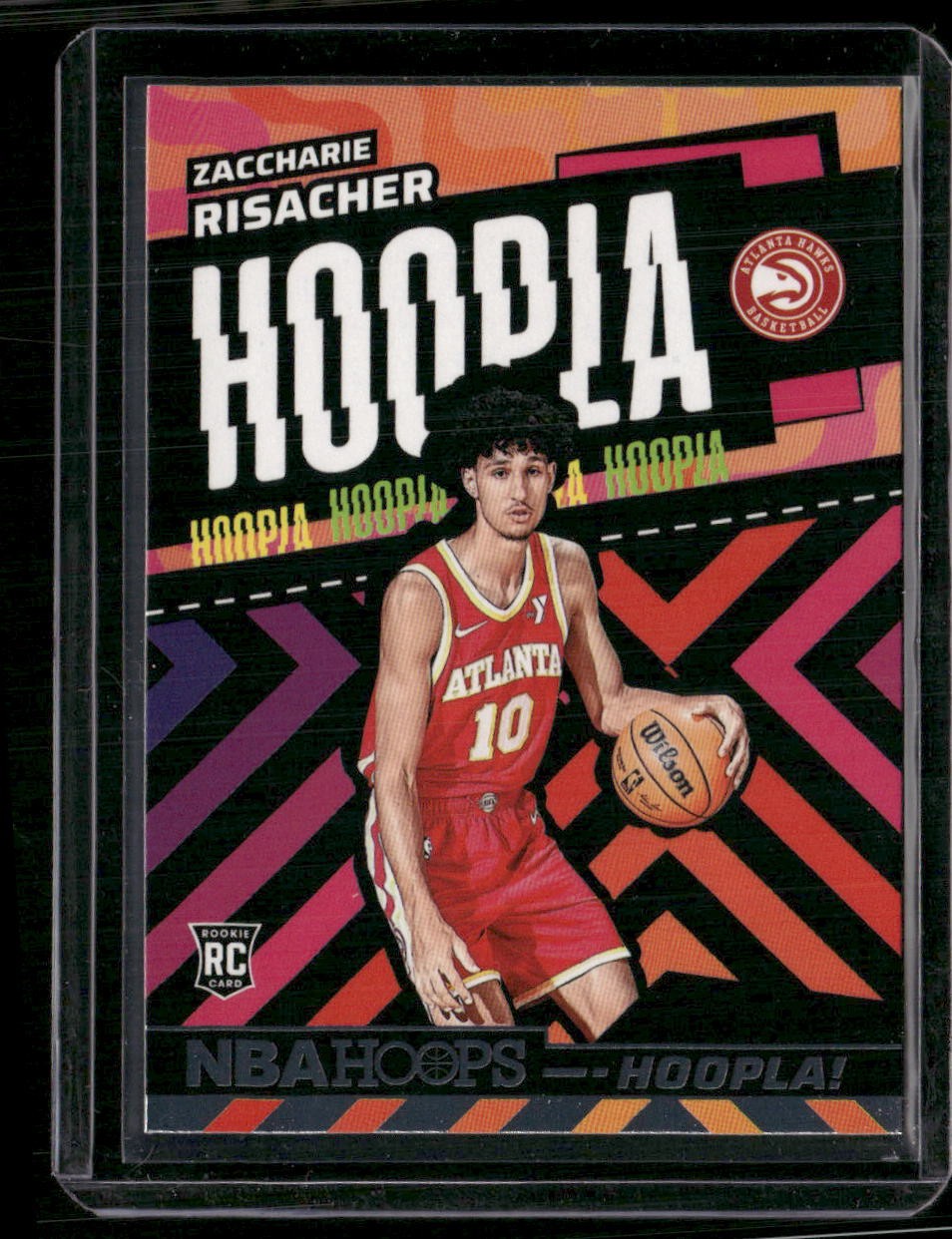 2024-25 Hoops #5 Zaccharie Risacher Hoopla