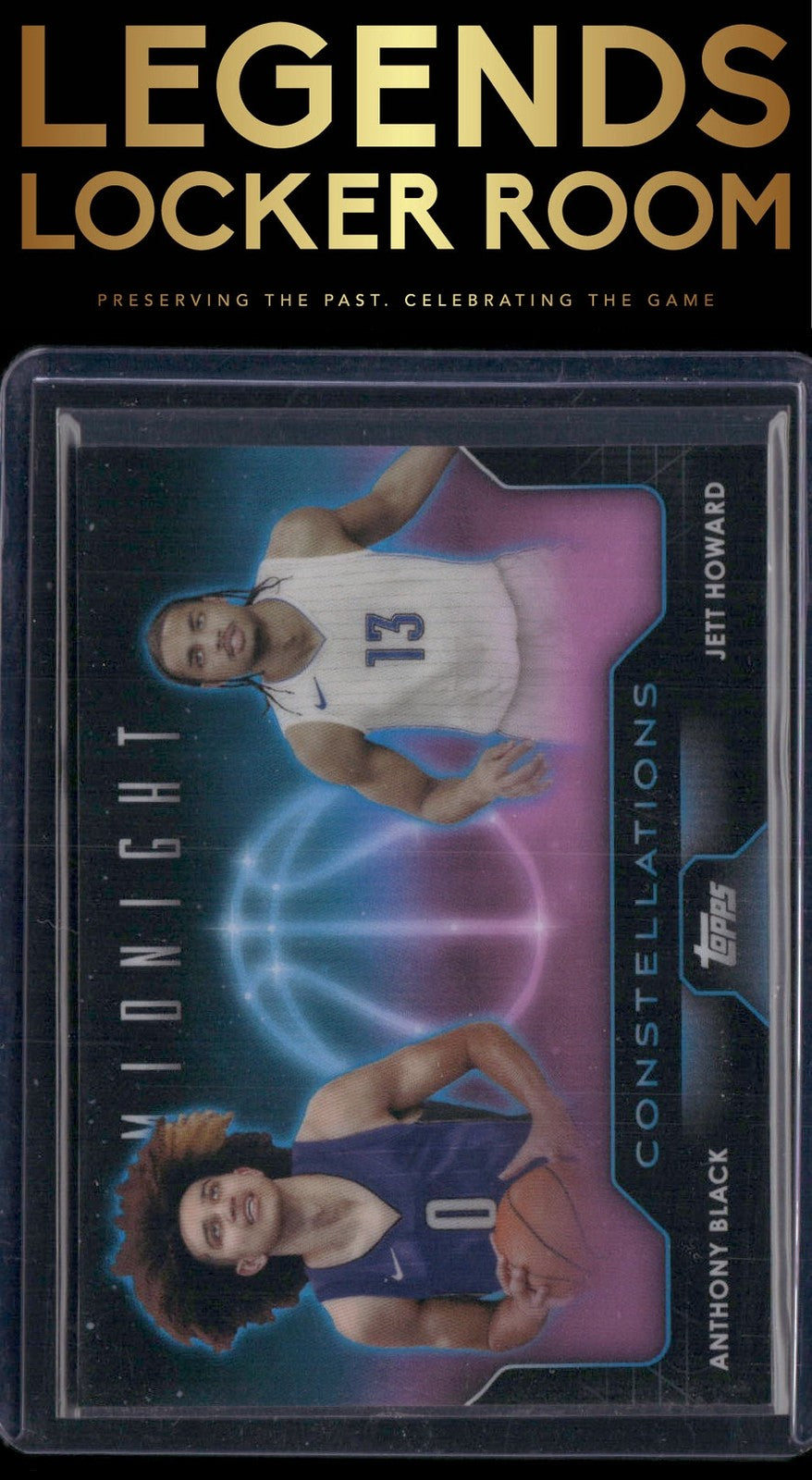 2023-24 Topps Midnight #C-14 Anthony Black / Jett Howard Constellations