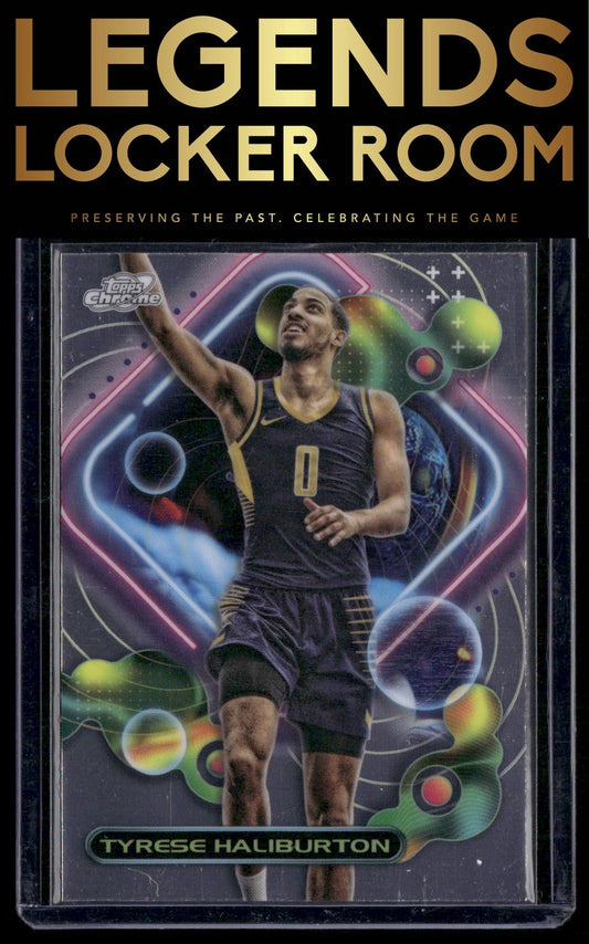 2023-24 Topps Chrome Cosmic #50 Tyrese Haliburton