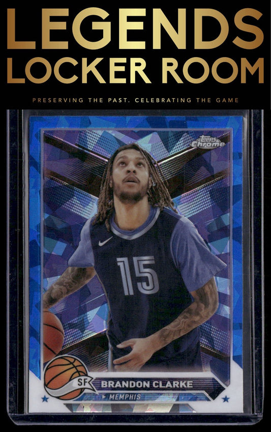 2023-24 Topps Chrome Sapphire Edition #142 Brandon Clarke