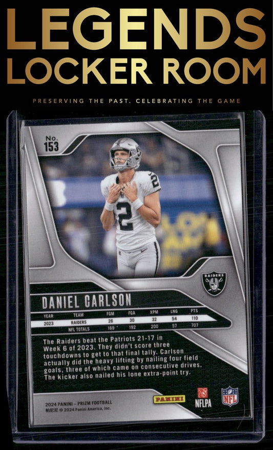 2024 Panini Prizm #153 Daniel Carlson