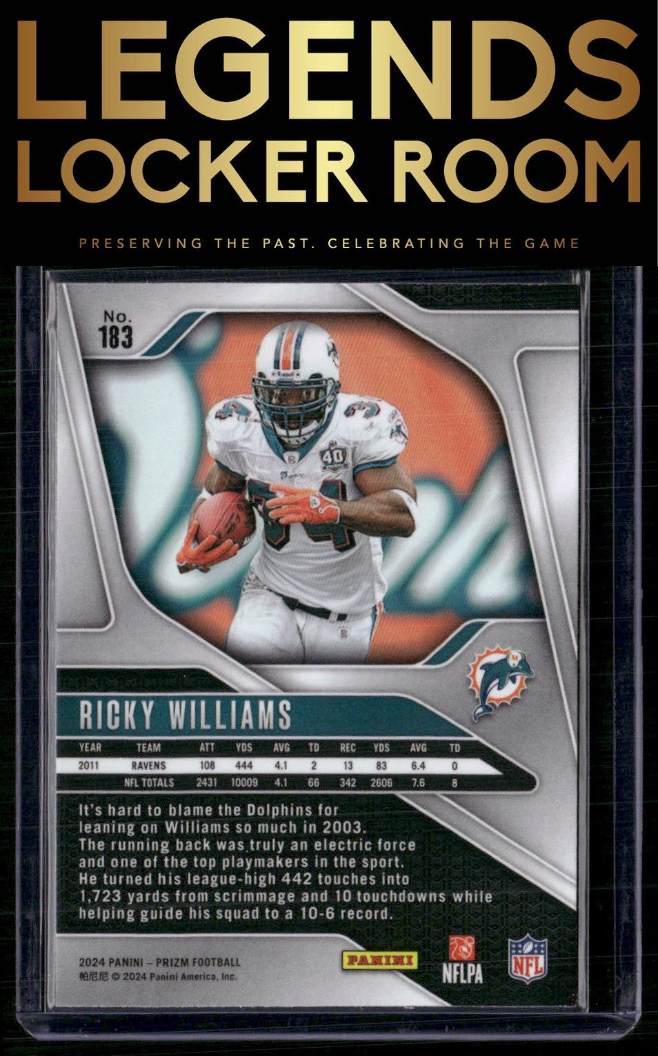 2024 Panini Prizm #183 Ricky Williams