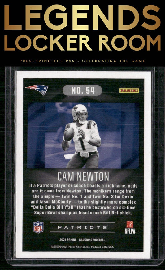 2021 Panini Illusions #54 Cam Newton Retail