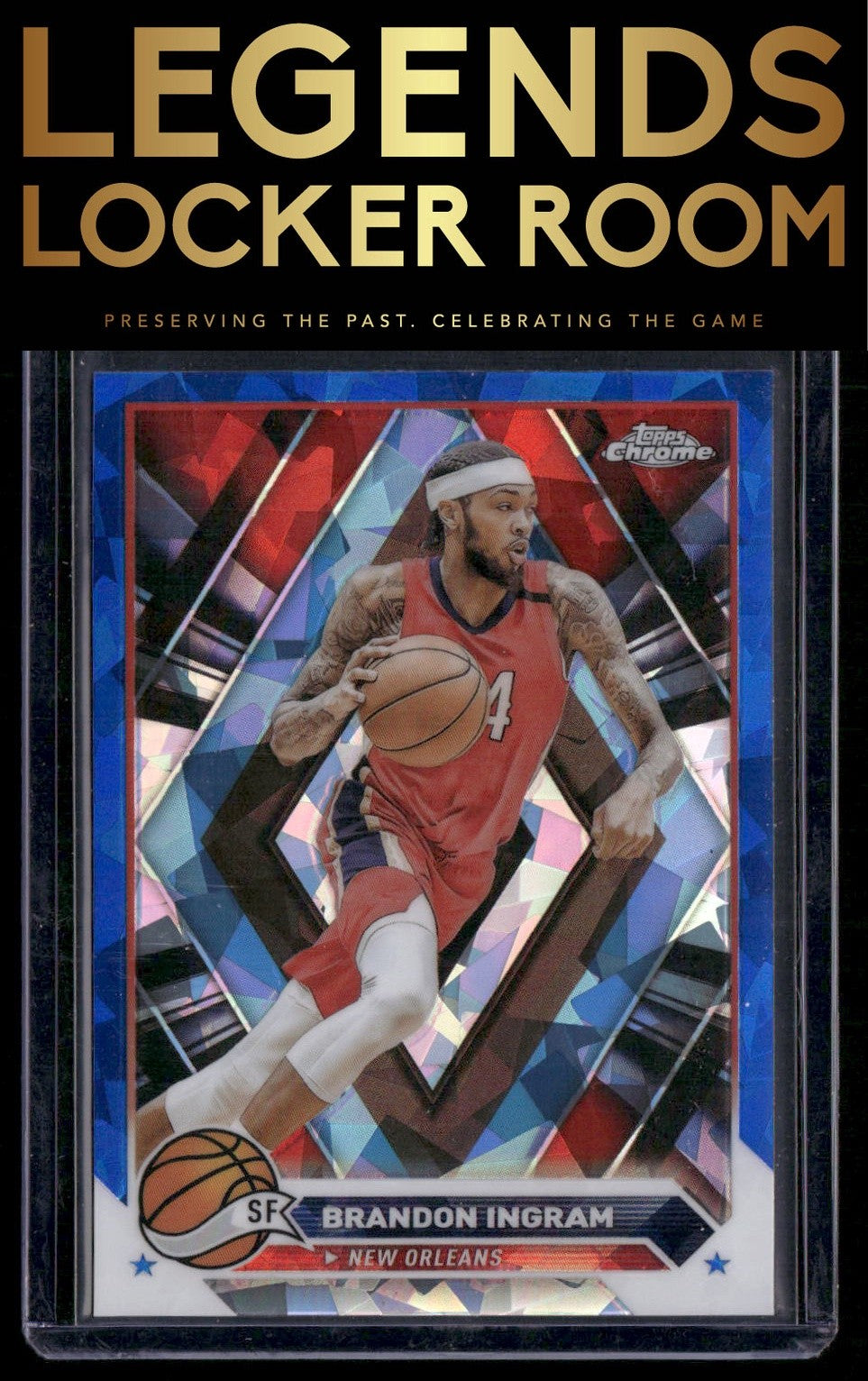 2023-24 Topps Chrome Sapphire Edition #150 Brandon Ingram