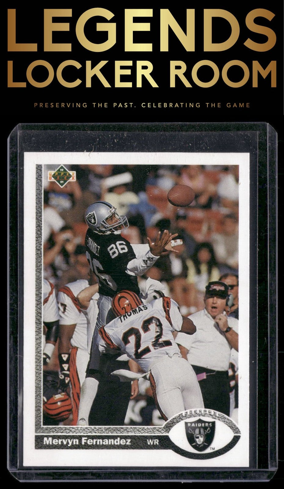 1991 Upper Deck #180 Mervyn Fernandez