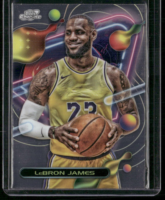 2023-24 Topps Chrome Cosmic #59 LeBron James