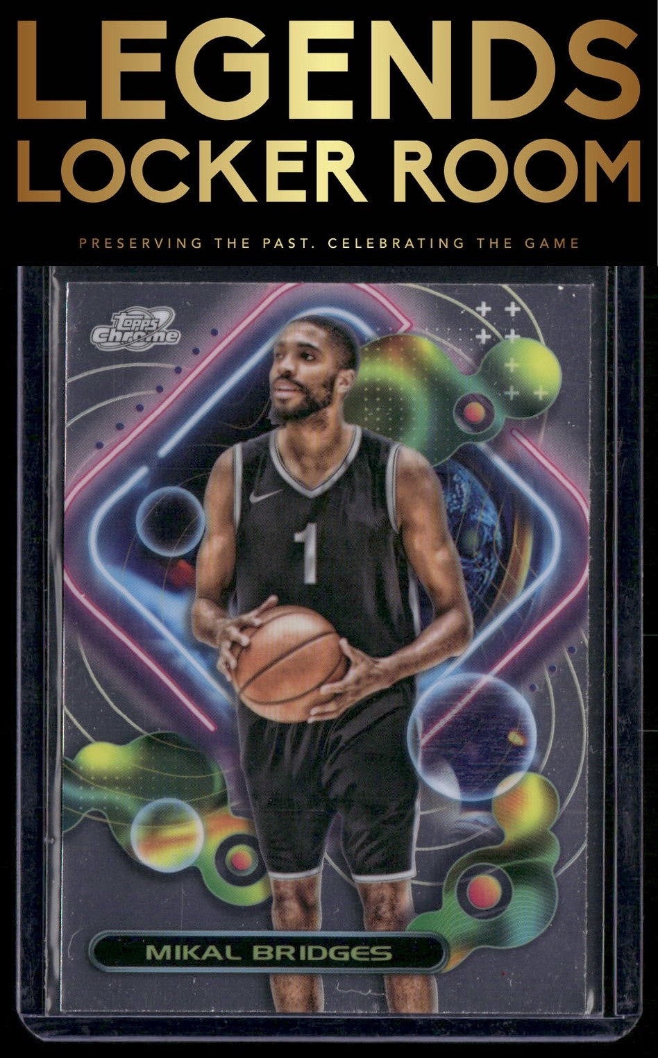 2023-24 Topps Chrome Cosmic #11 Mikal Bridges