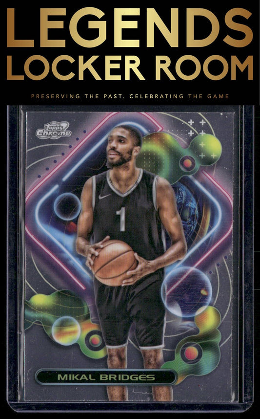 2023-24 Topps Chrome Cosmic #11 Mikal Bridges
