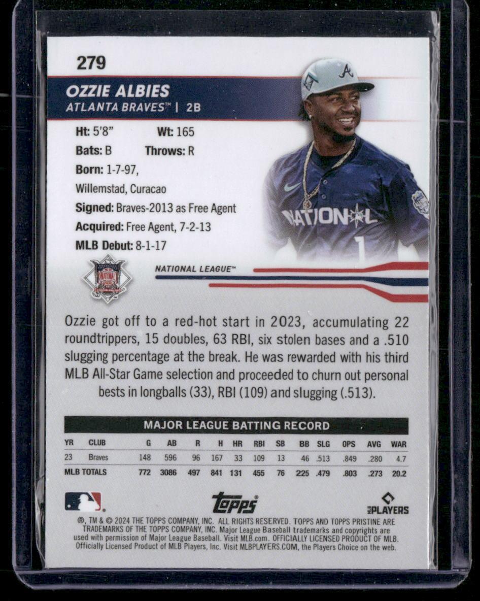 2024 Topps Pristine #279 Ozzie Albies