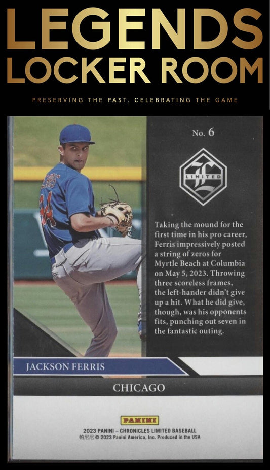 2023 Panini Chronicles: Limited #6 Jackson Ferris