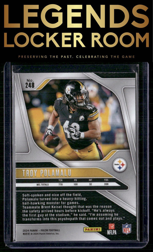 2024 Panini Prizm #248 Troy Polamalu