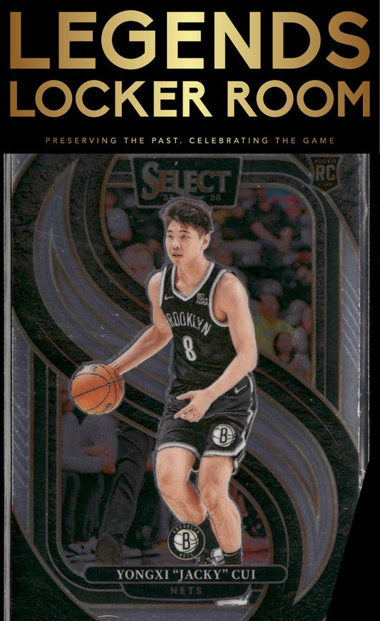 2024-25 Panini Select #176 Yongxi "Jacky" Cui