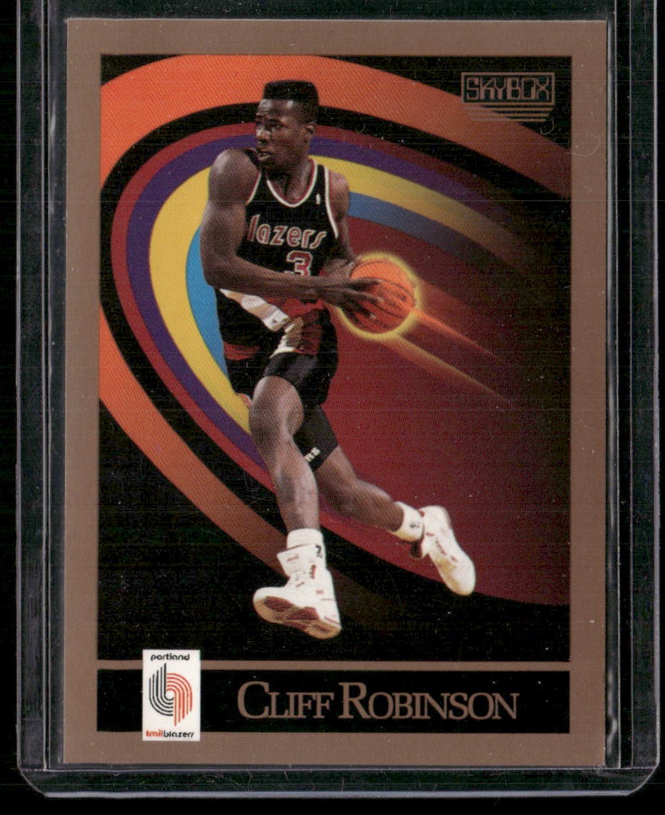 1990-91 SkyBox #239 Cliff Robinson