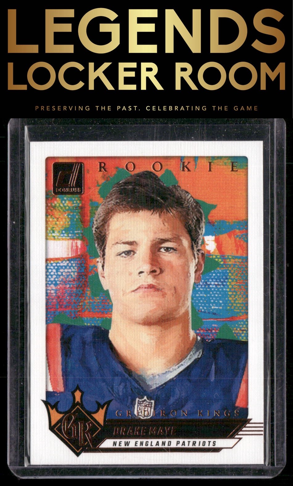 2024 Donruss #3 Drake Maye Rookie Gridiron Kings