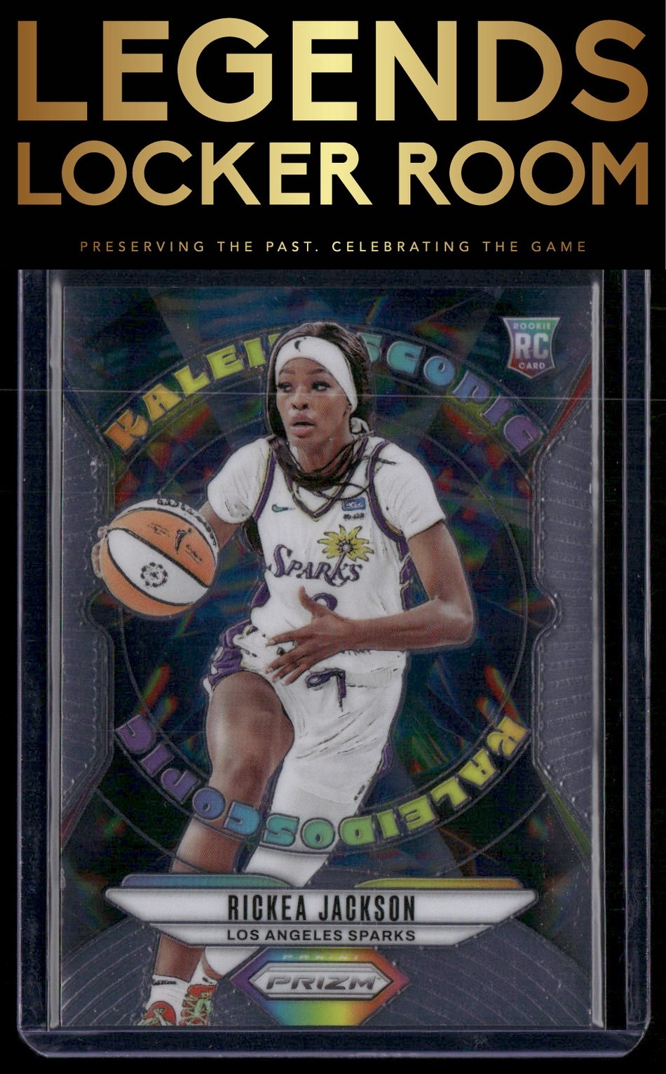 2024 Panini Prizm WNBA #12 Rickea Jackson Kaleidoscopic