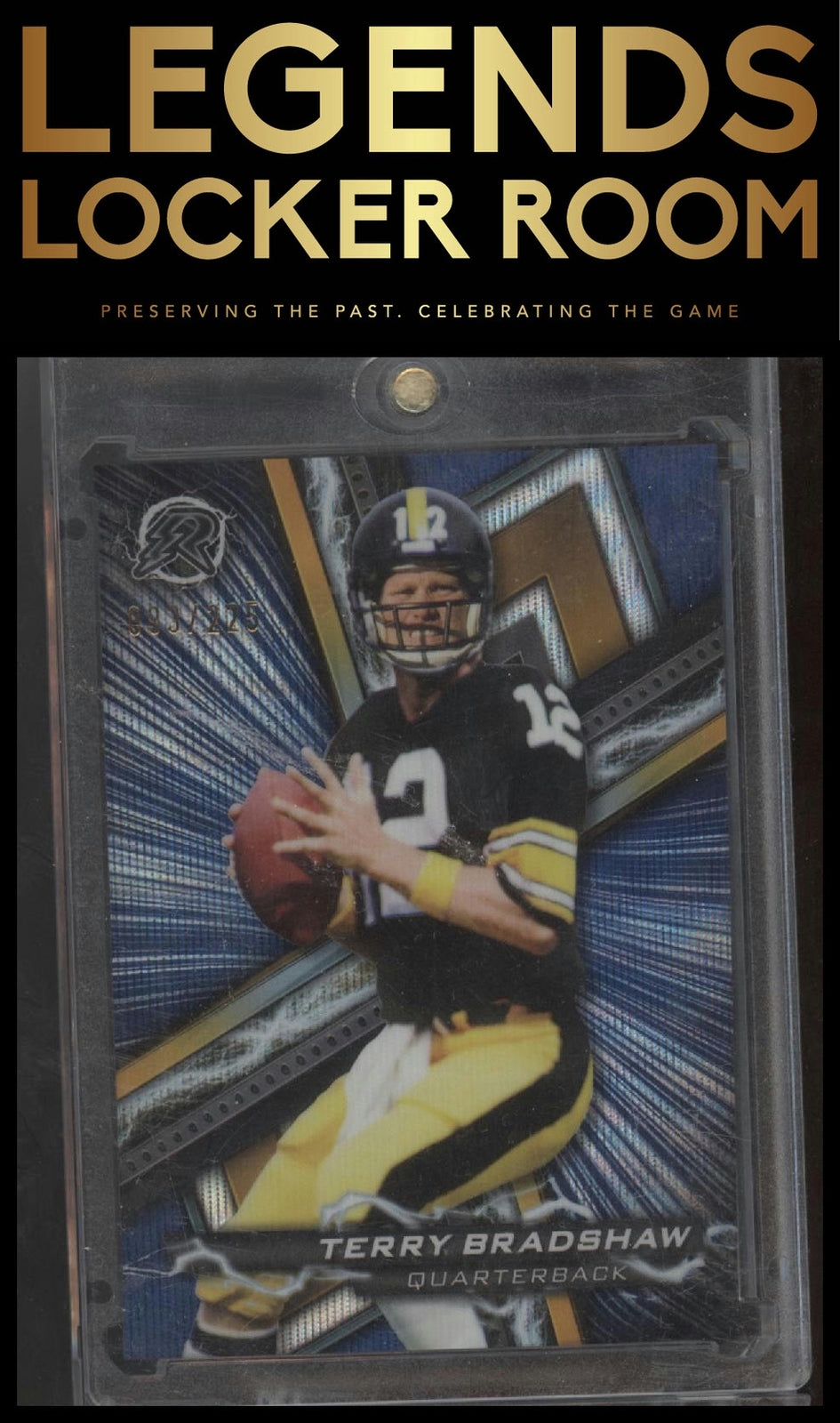 2023 Topps Composite #79 Terry Bradshaw Resurgence Navy Surge #/225
