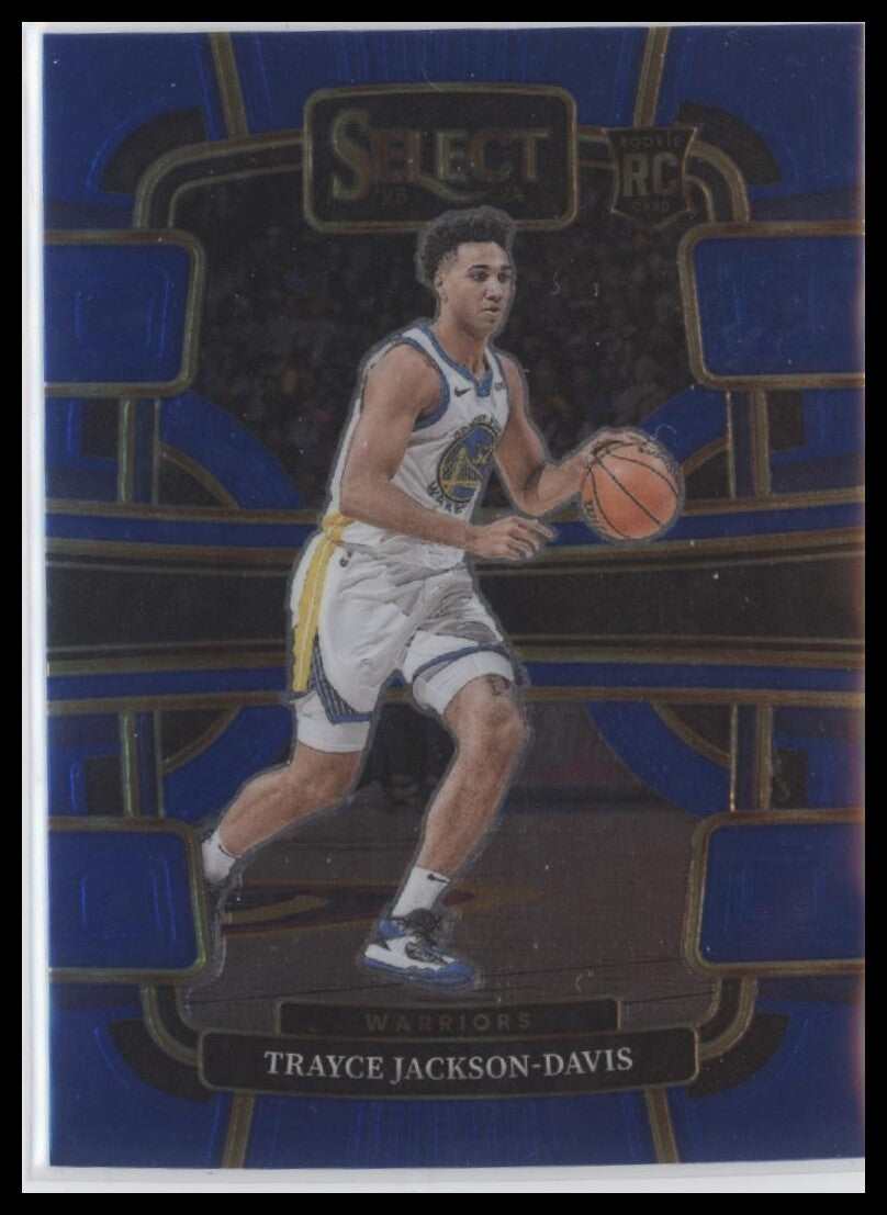2023-24 Panini Select #84 Trayce Jackson-Davis Blue (Retail Base)