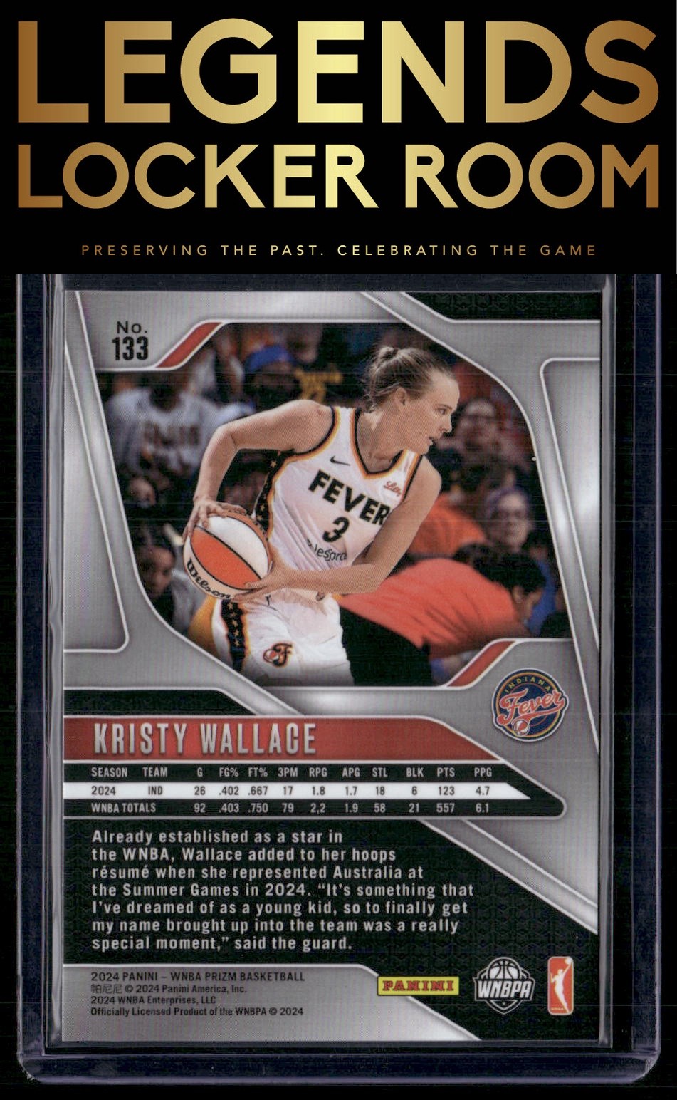 2024 Panini Prizm WNBA #133 Kristy Wallace