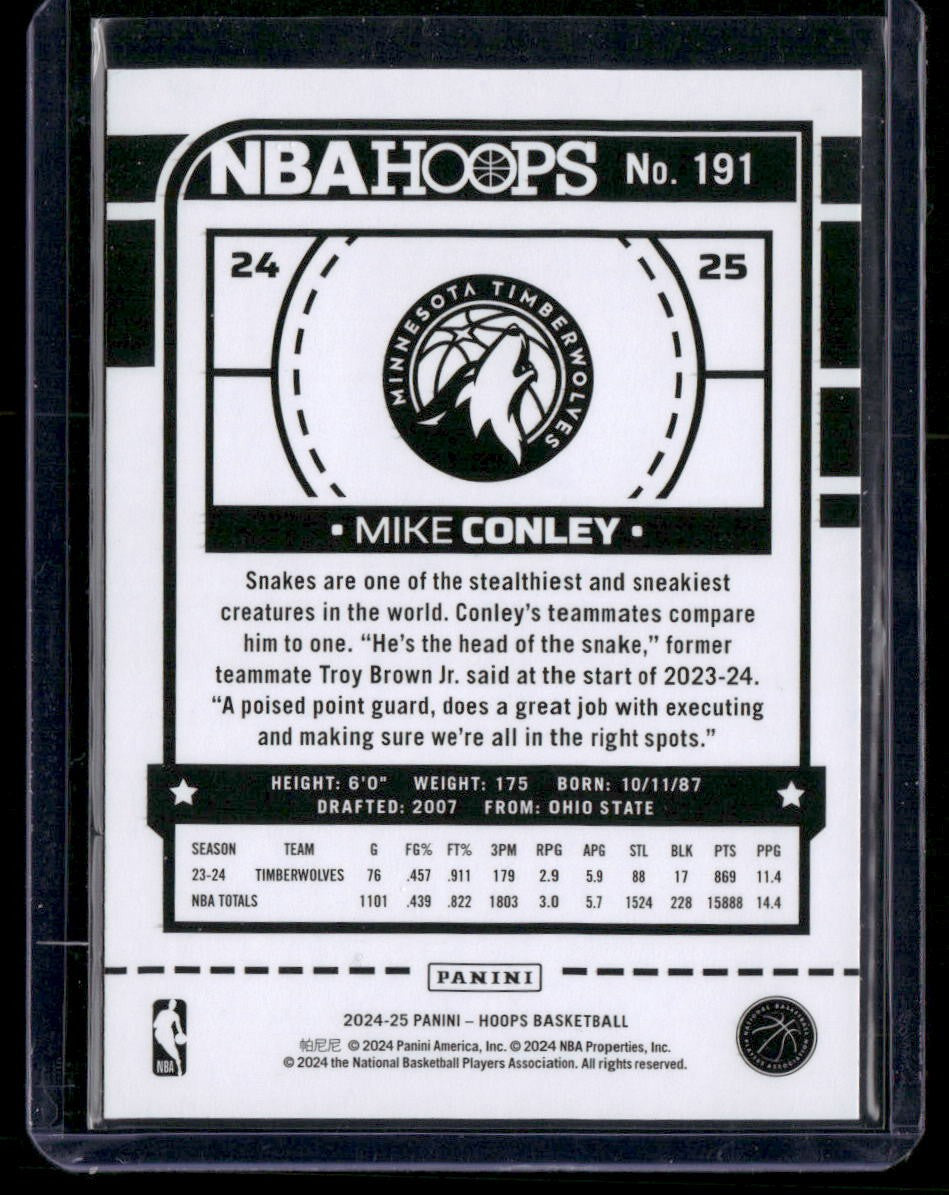 2024-25 Hoops #191 Mike Conley