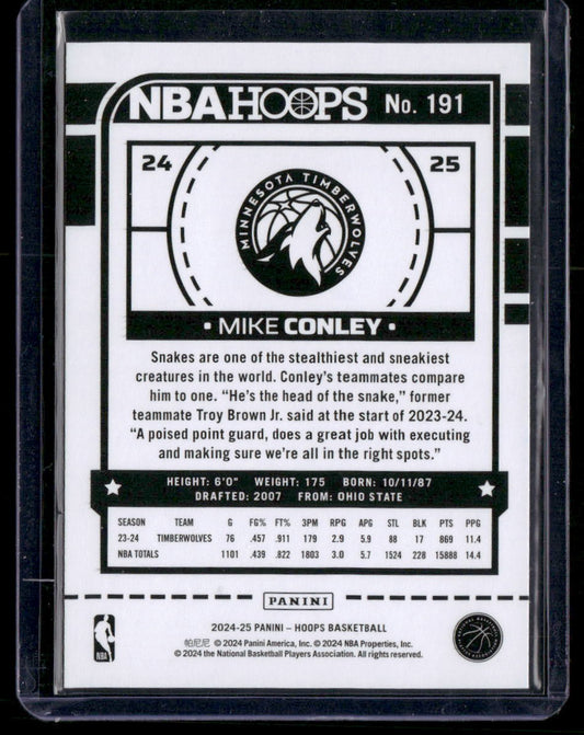 2024-25 Hoops #191 Mike Conley