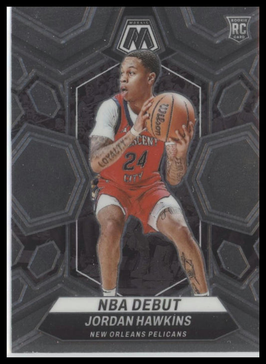 2023-24 Panini Mosaic #253 Jordan Hawkins NBA Debut