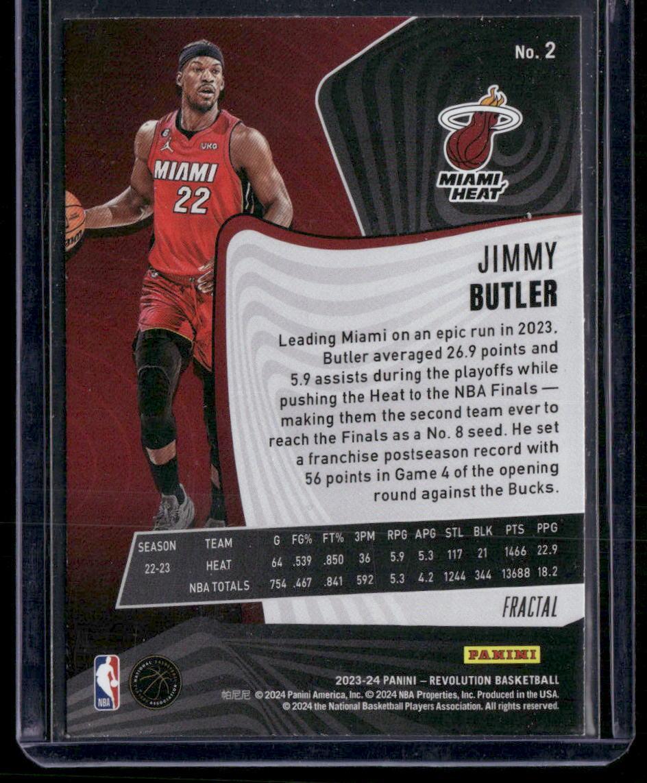 2023-24 Panini Revolution #2 Jimmy Butler Fractal