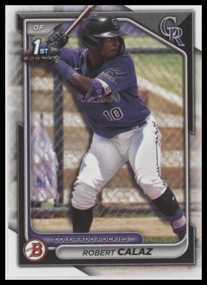 2024 Bowman #BP-131 Robert Calaz Prospects