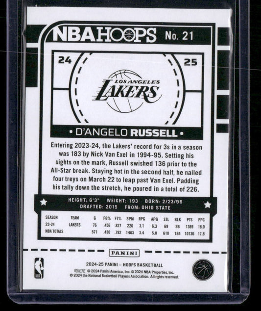 2024-25 Hoops #21 D'Angelo Russell