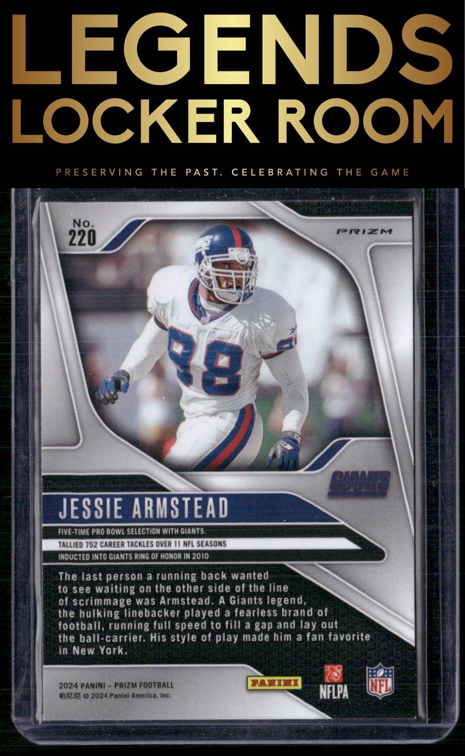 2024 Panini Prizm #220 Jessie Armstead Silver