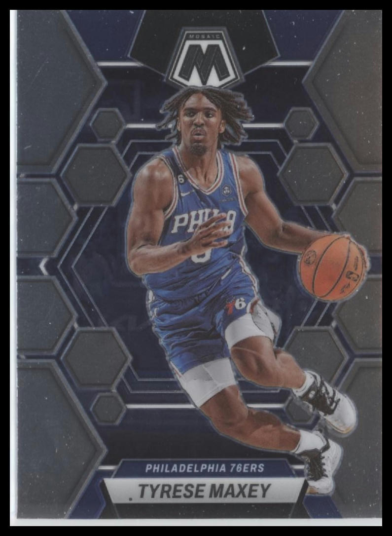 2022-23 Panini Mosaic #89 Tyrese Maxey