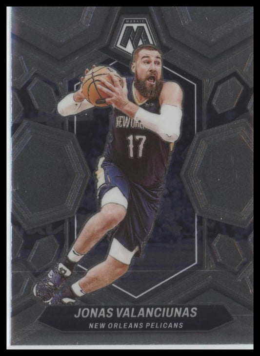 2023-24 Panini Mosaic #193 Jonas Valanciunas